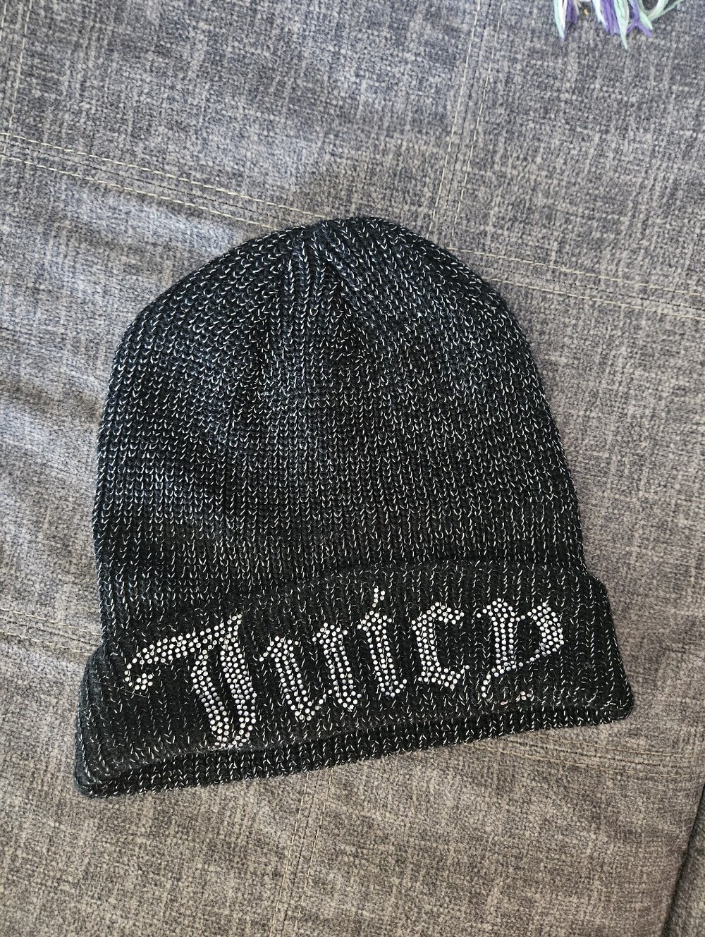 Juicy Couture Black Beanie